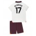 Cheap Manchester City Kevin De Bruyne #17 Away Football Kit Children 2023-24 Short Sleeve (+ pants)